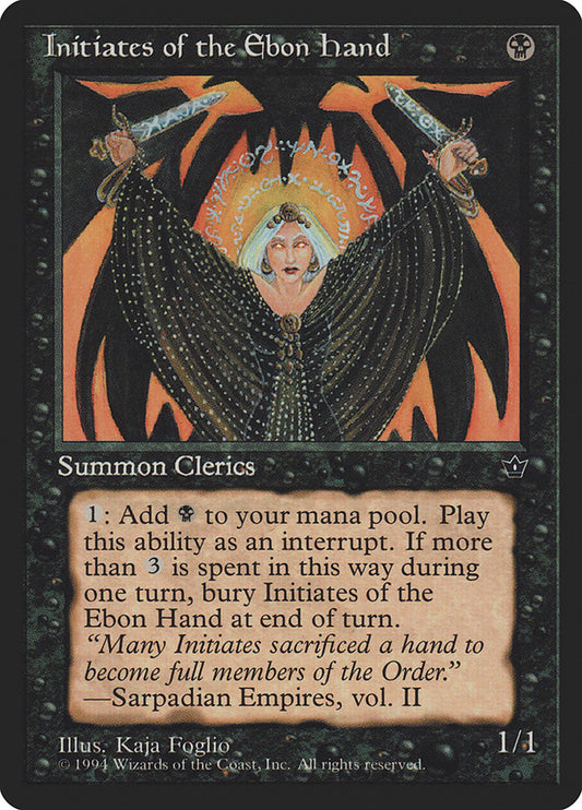 Initiates of the Ebon Hand (Kaja Foglio): Fallen Empires