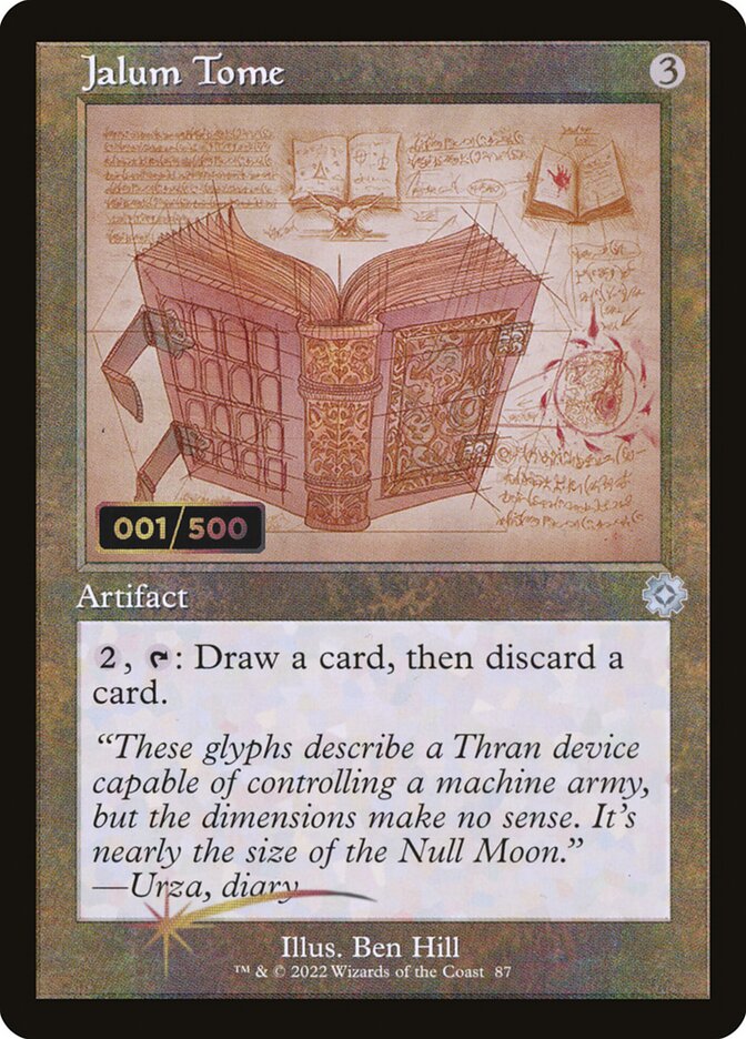 Jalum Tome - (Foil): The Brothers' War Retro Artifacts