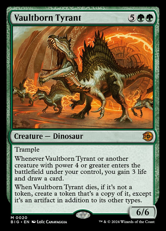 Vaultborn Tyrant - (Foil): The Big Score