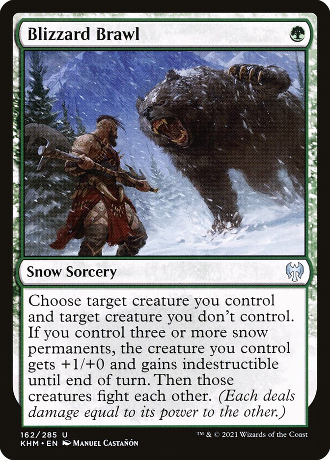 Blizzard Brawl - (Foil): Kaldheim