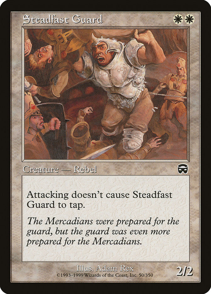 Steadfast Guard - (Foil): Mercadian Masques