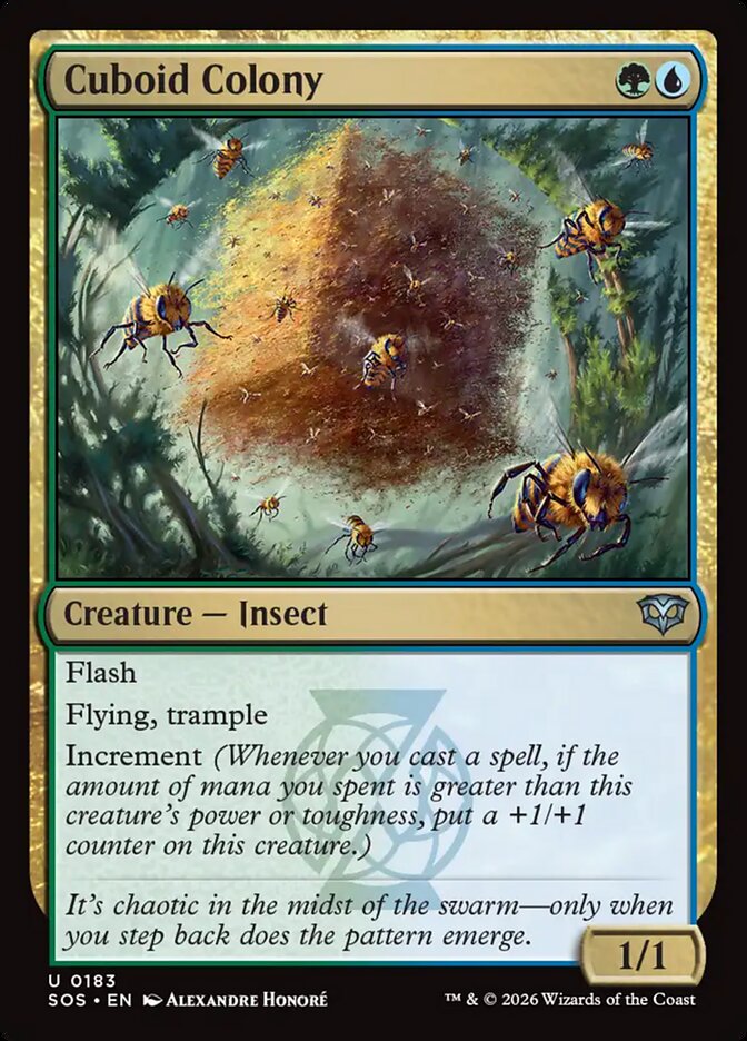 Cuboid Colony - (Foil): Secrets of Strixhaven
