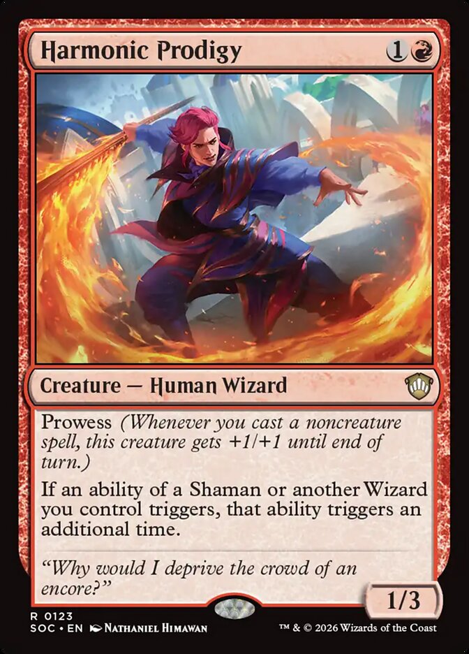 Harmonic Prodigy: Secrets of Strixhaven Commander
