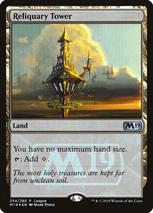 Reliquary Tower - (Foil): Core Set 2019 Promos