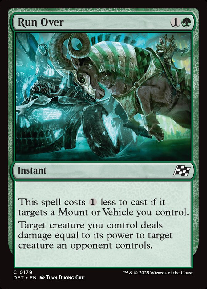 Run Over - (Foil): Aetherdrift