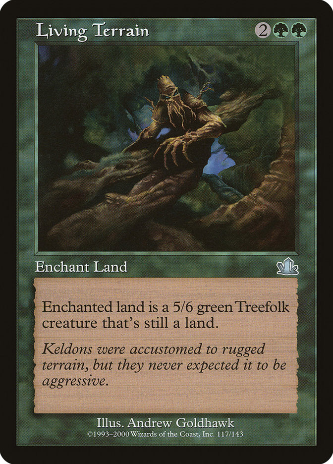 Living Terrain - (Foil): Prophecy