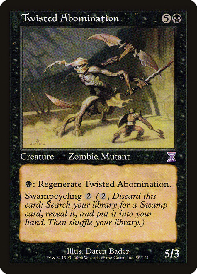 Twisted Abomination - (Foil): Time Spiral Timeshifted