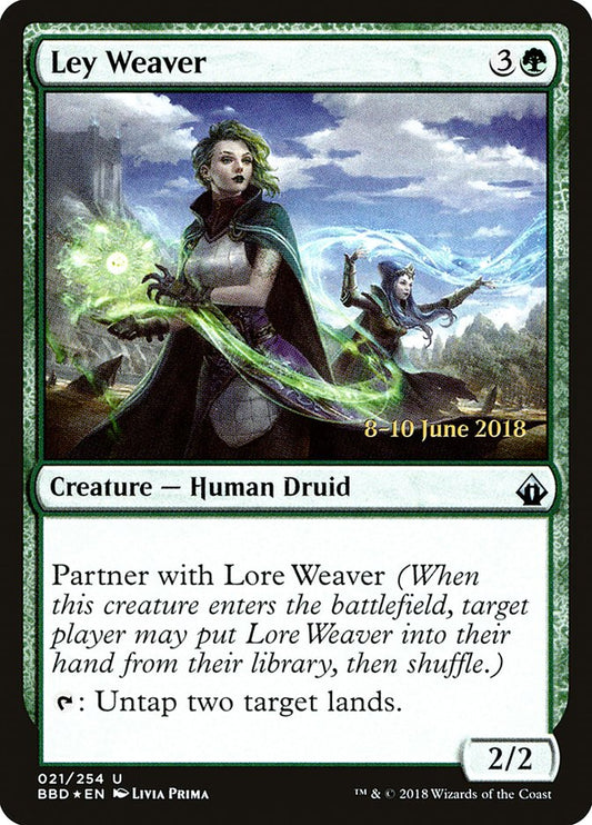 Ley Weaver - (Foil): Battlebond Promos