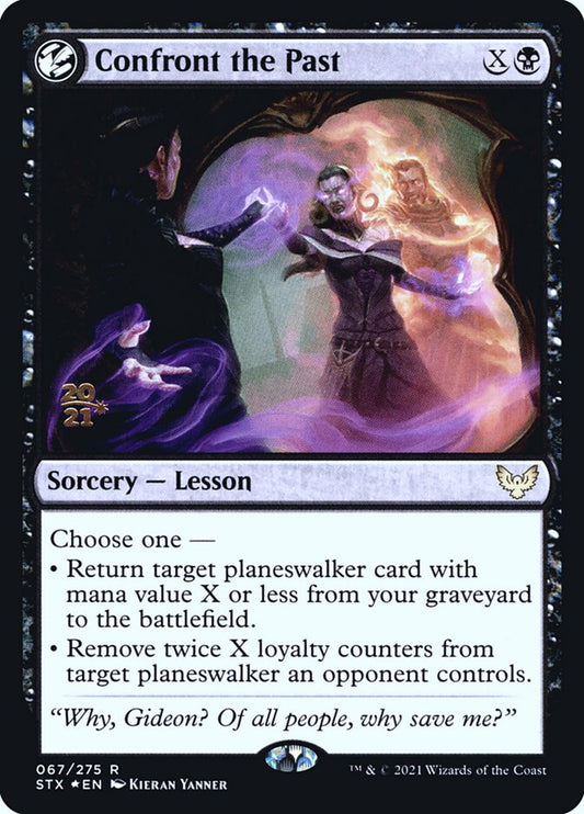 Confront the Past - (Foil): Strixhaven: School of Mages Promos