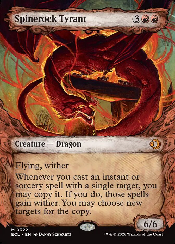 Spinerock Tyrant (#322): Lorwyn Eclipsed