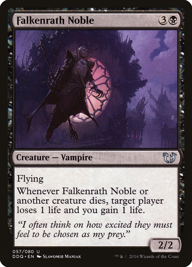 Falkenrath Noble: Duel Decks: Blessed vs. Cursed