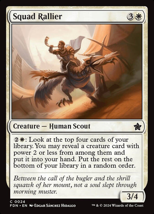 Squad Rallier - (Foil): Foundations