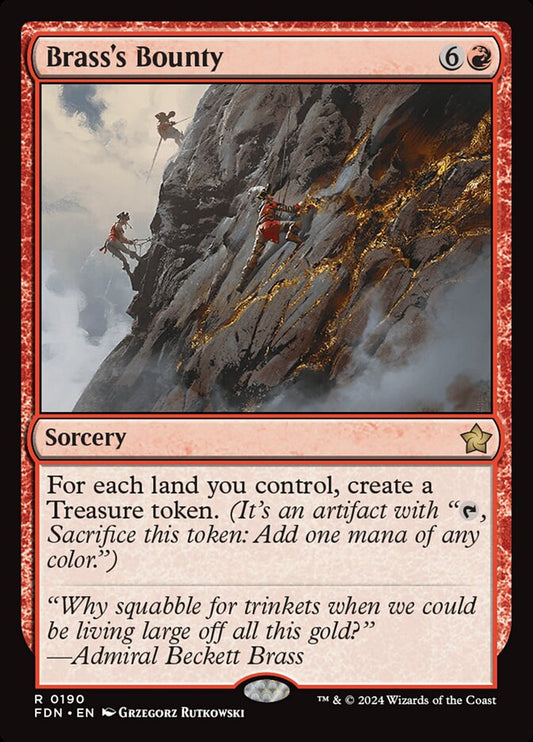 Brass's Bounty - (Foil): Foundations