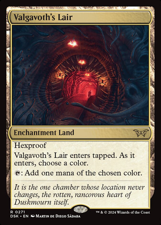 Valgavoth's Lair - (Foil): Duskmourn: House of Horror