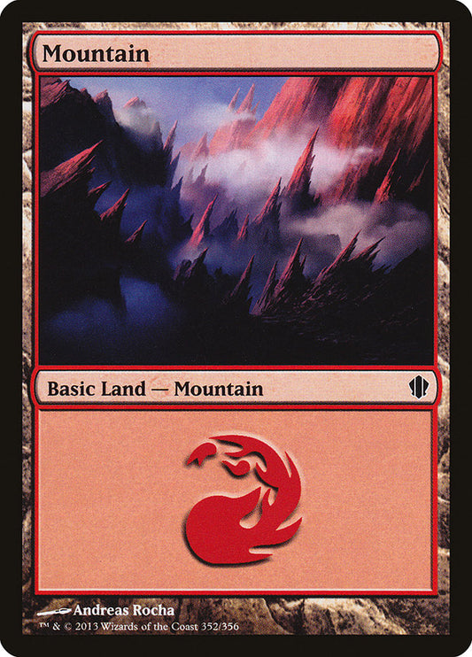 Mountain (#352): Commander 2013