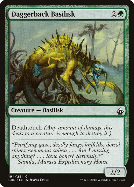 Daggerback Basilisk: Battlebond