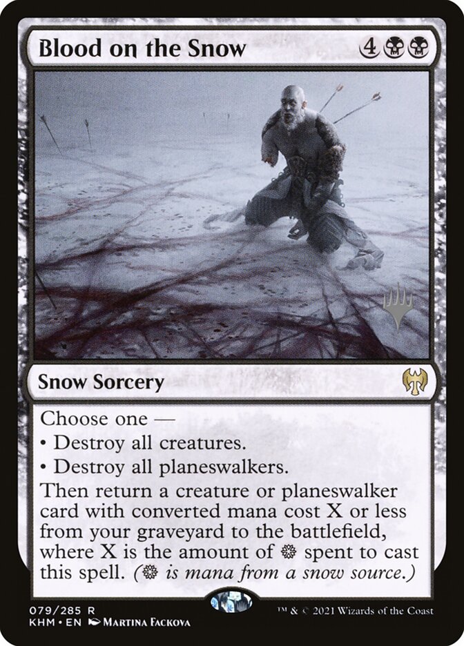 Blood on the Snow: Kaldheim Promos