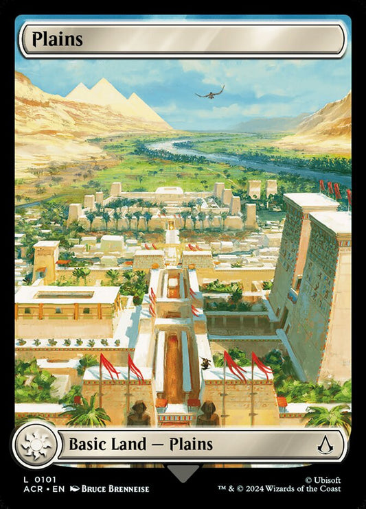 Plains (#101) (Full Art) - (Foil): Assassin's Creed