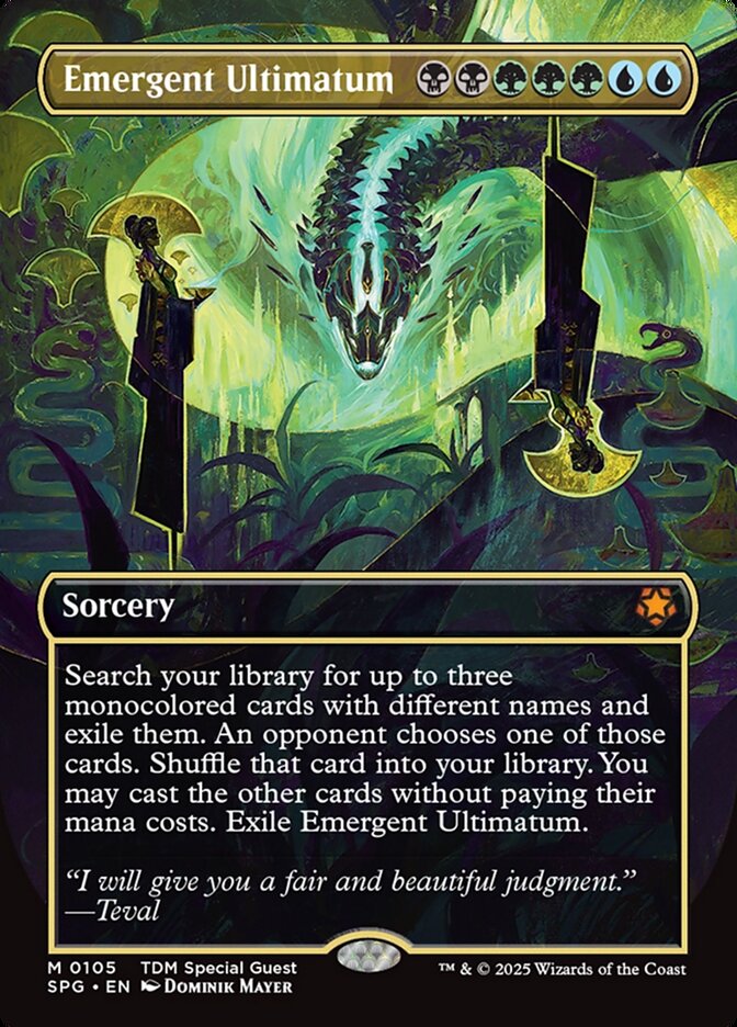 Emergent Ultimatum (Borderless) - (Foil): Special Guests