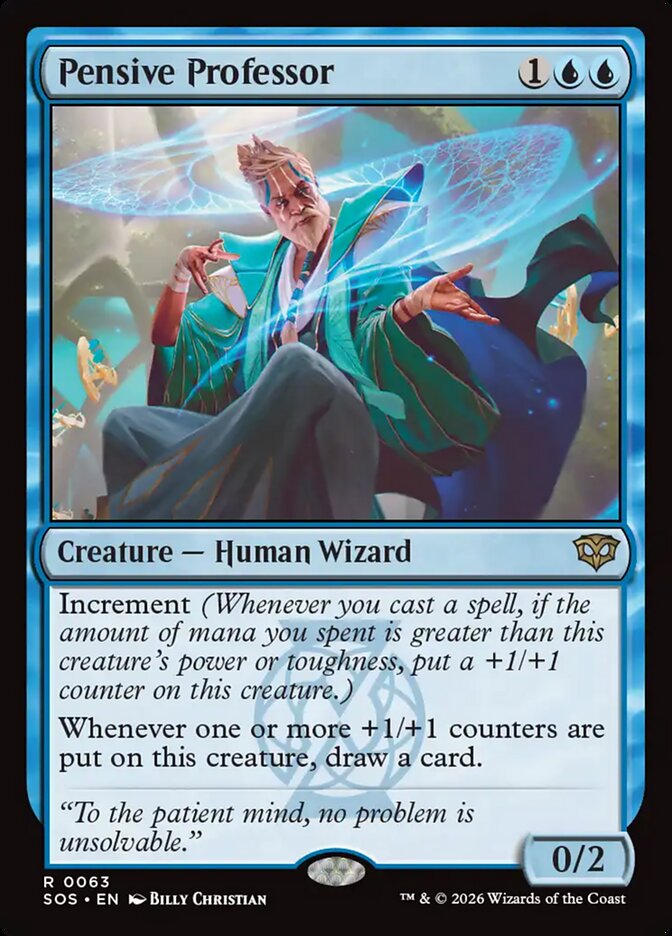 Pensive Professor: Secrets of Strixhaven
