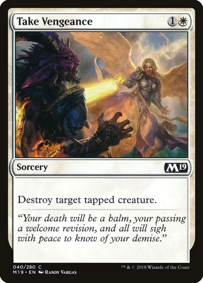 Take Vengeance - (Foil): Core Set 2019