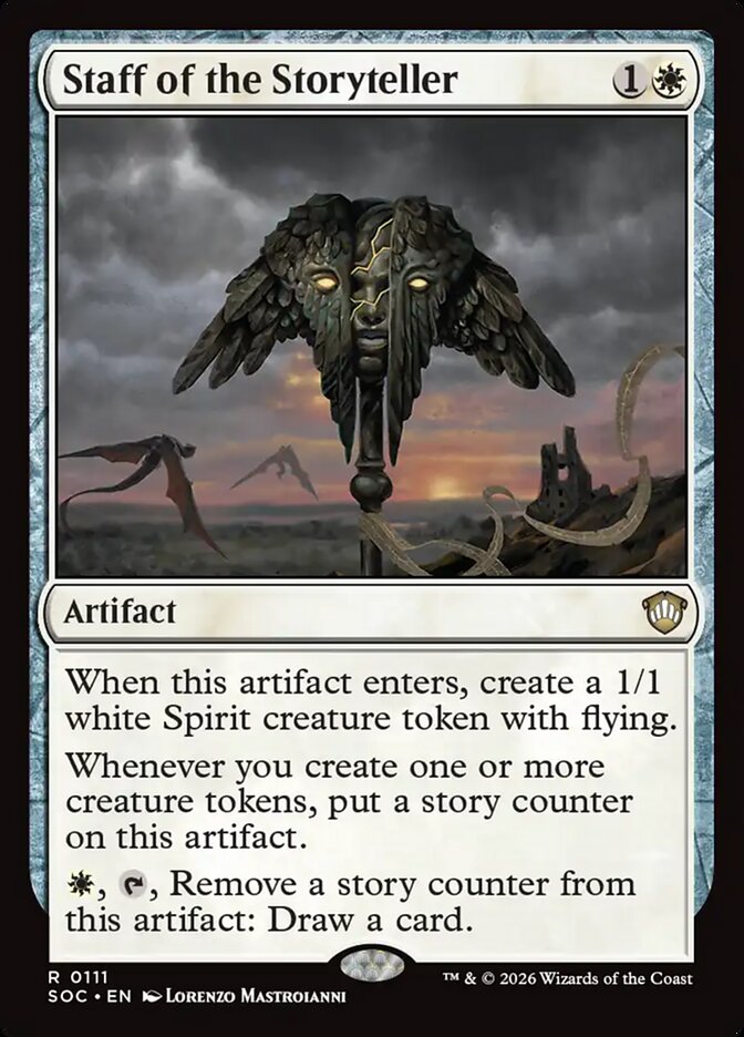 Staff of the Storyteller: Secrets of Strixhaven Commander