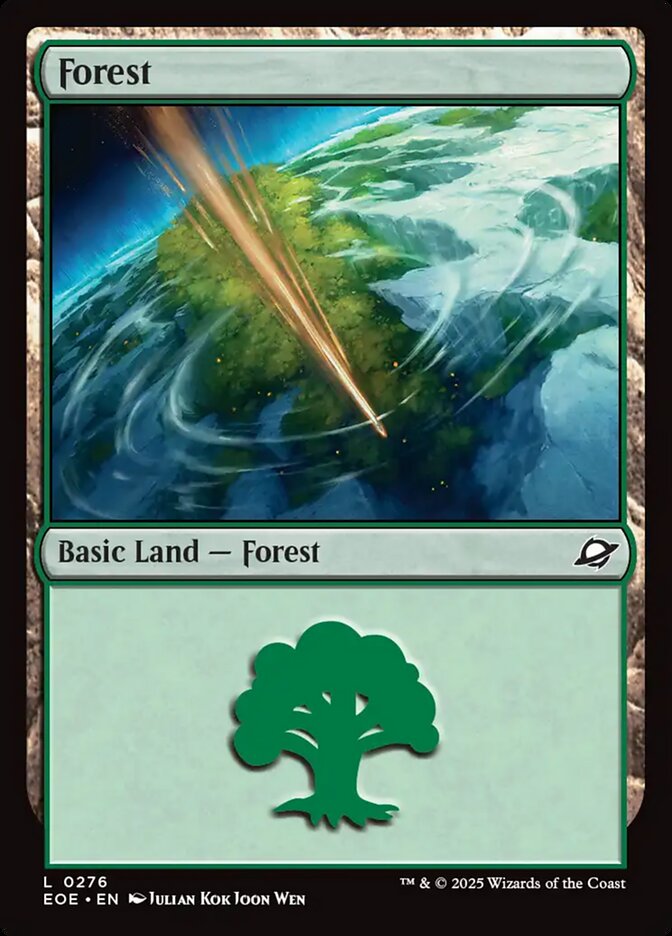 Forest (#276) - (Foil): Edge of Eternities