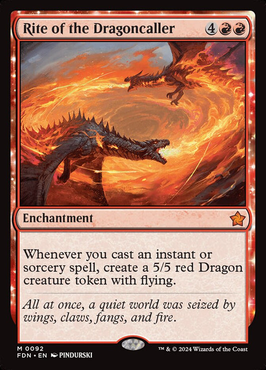 Rite of the Dragoncaller - (Foil): Foundations