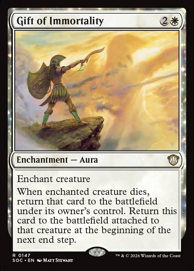 Gift of Immortality: Secrets of Strixhaven Commander