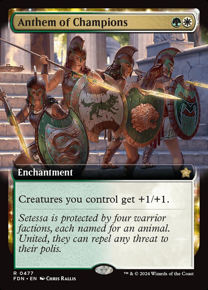 Anthem of Champions (Extended Art): Foundations
