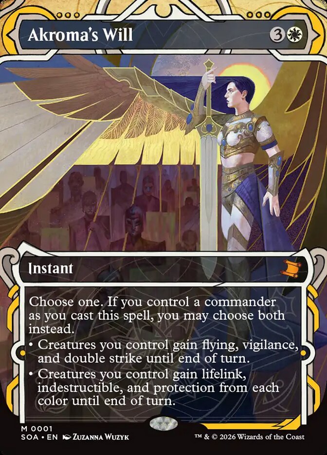 Akroma's Will - (Foil): Secrets of Strixhaven Mystical Archive
