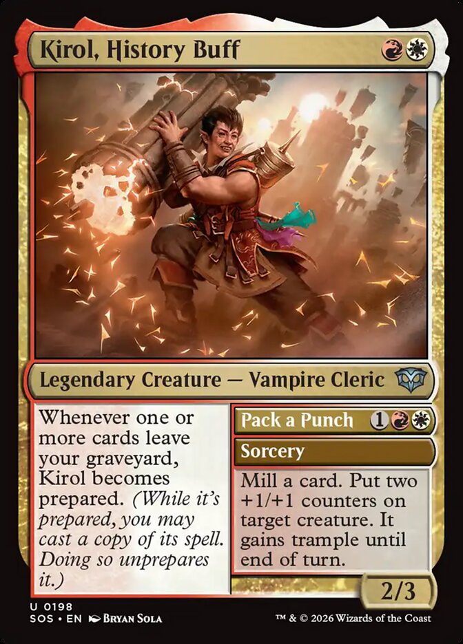 Kirol, History Buff // Pack a Punch - (Foil): Secrets of Strixhaven