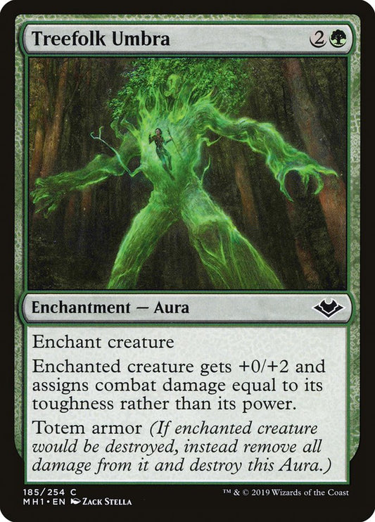 Treefolk Umbra: Modern Horizons