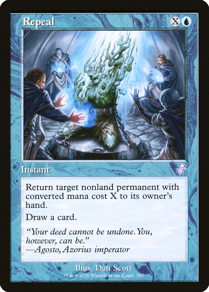 Repeal (Retro Frame) - (Foil): Time Spiral Remastered