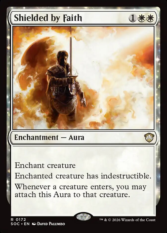 Shielded by Faith: Secrets of Strixhaven Commander