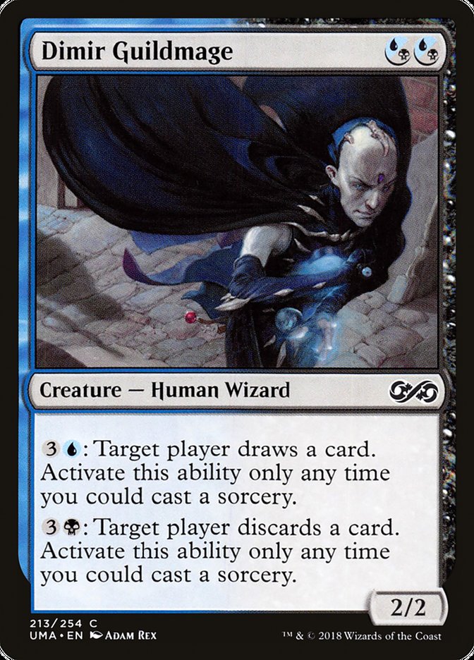 Dimir Guildmage - (Foil): Ultimate Masters