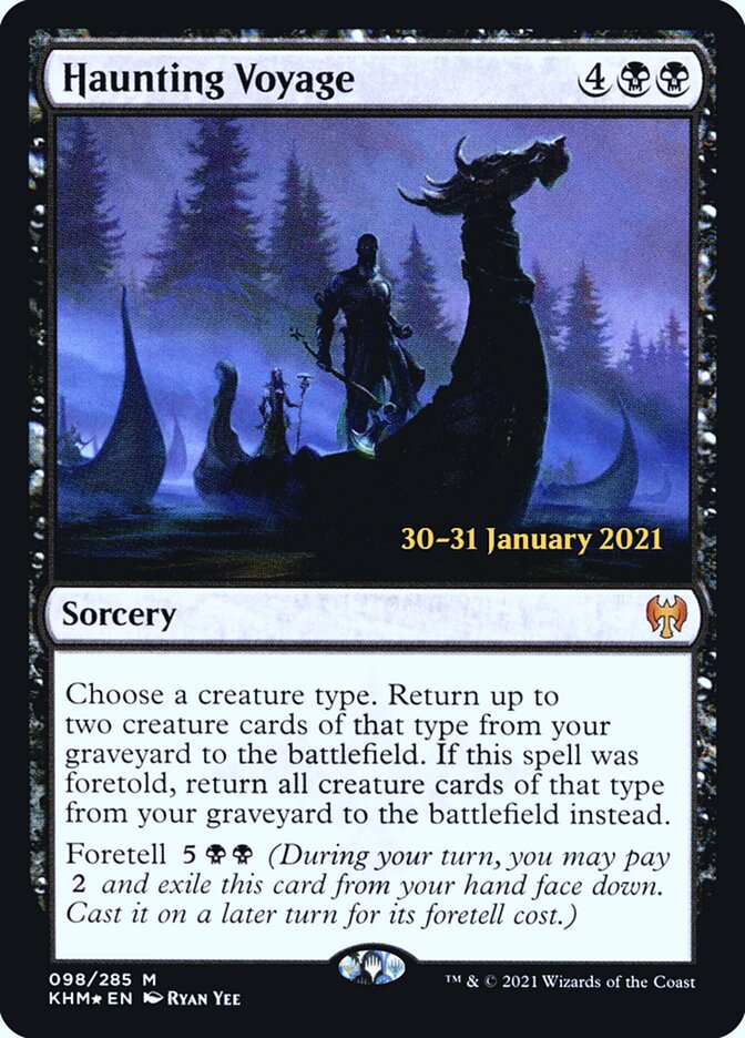 Haunting Voyage - (Foil): Kaldheim Promos