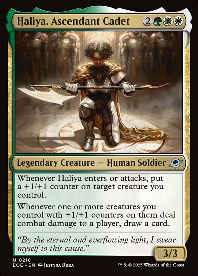 Haliya, Ascendant Cadet: Edge of Eternities