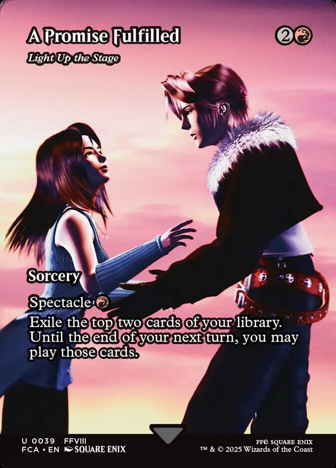 Light Up the Stage (A Promise Fulfilled) (Borderless): Final Fantasy: Through the Ages