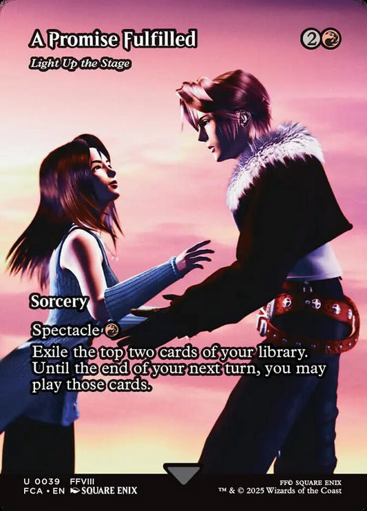 Light Up the Stage (A Promise Fulfilled) (Borderless): Final Fantasy: Through the Ages