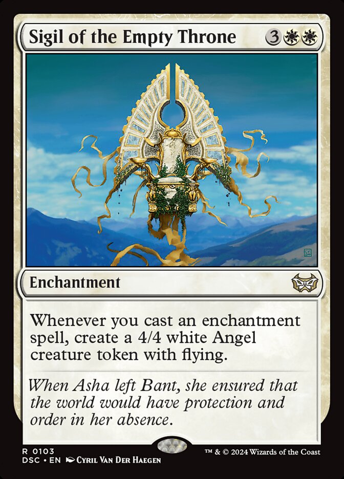 Sigil of the Empty Throne: Duskmourn: House of Horror Commander