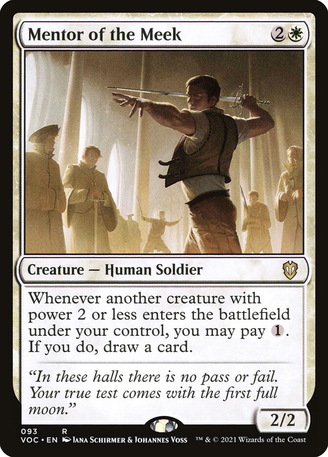 Mentor of the Meek: Crimson Vow Commander