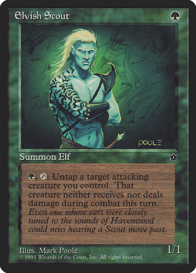 Elvish Scout (Mark Poole): Fallen Empires