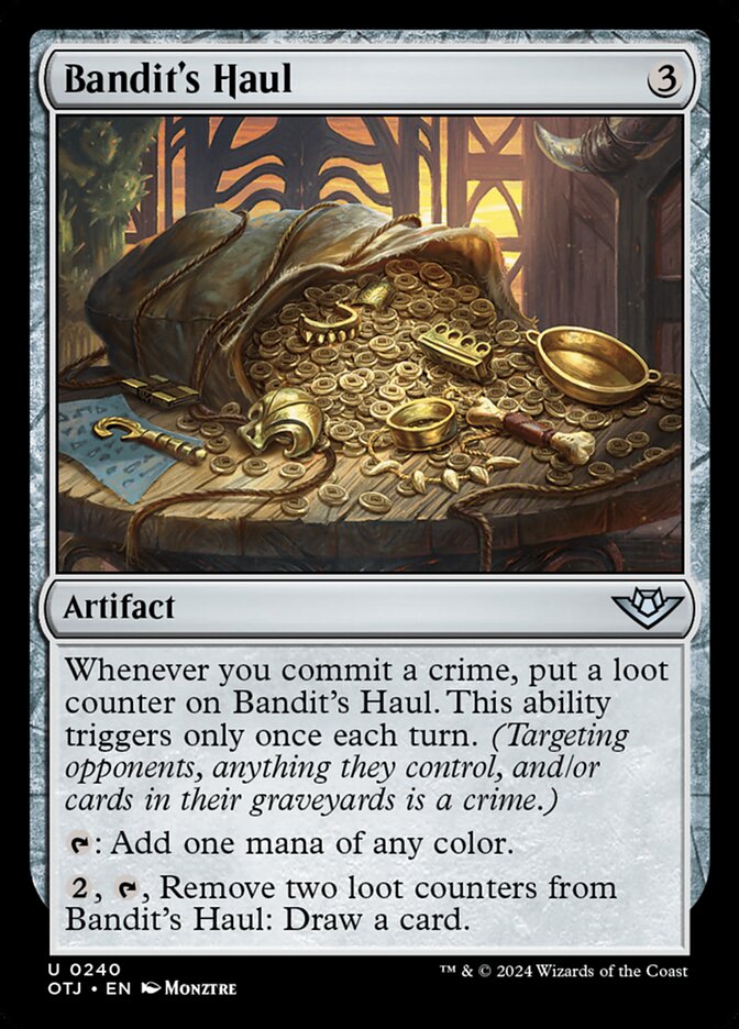 Bandit's Haul - (Foil): Outlaws of Thunder Junction