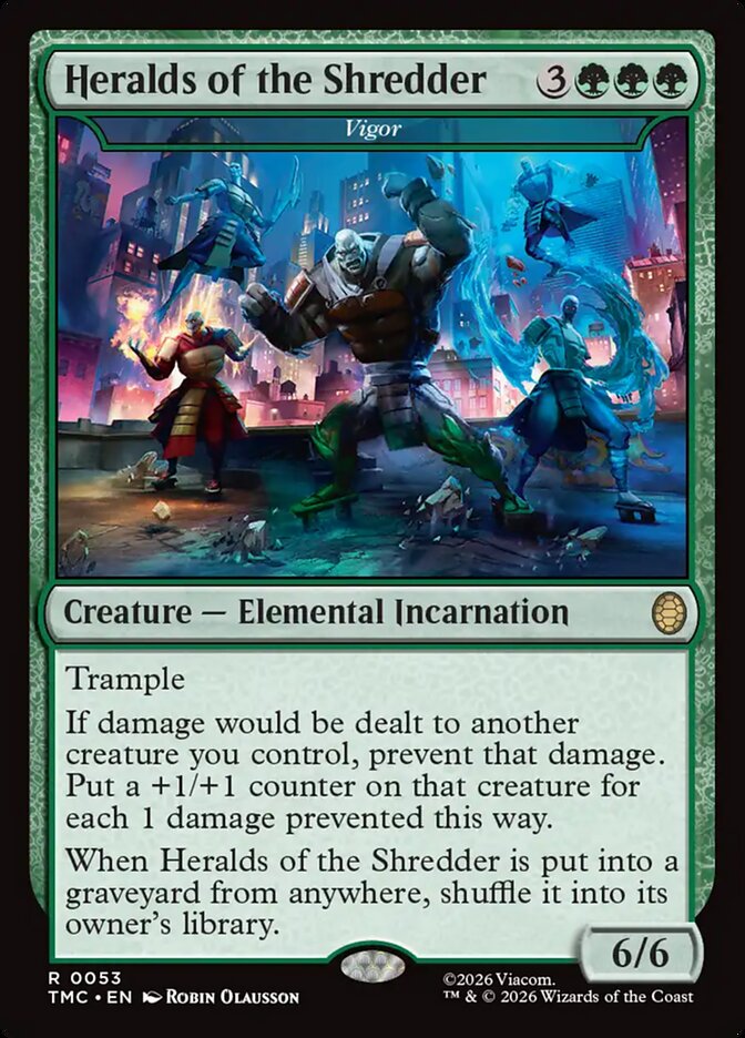 Vigor - (Foil): Teenage Mutant Ninja Turtles Eternal