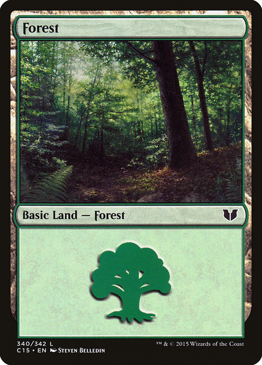 Forest (#340): Commander 2015