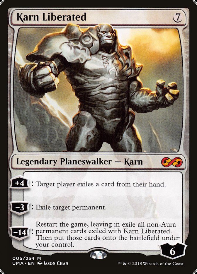 Karn Liberated - (Foil): Ultimate Masters
