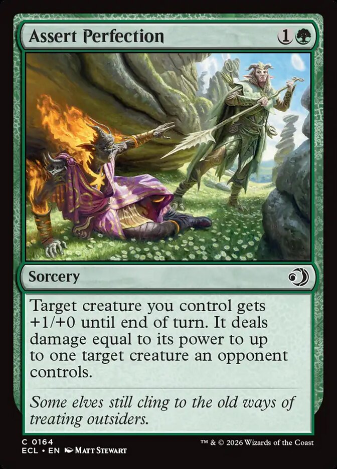 Assert Perfection: Lorwyn Eclipsed