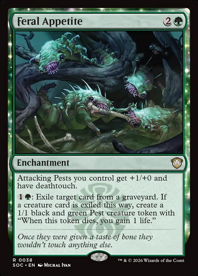 Feral Appetite: Secrets of Strixhaven Commander