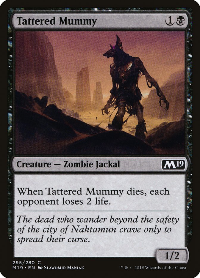 Tattered Mummy (Planeswalker Deck): Core Set 2019